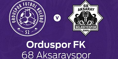 52 Orduspor 2-1 68 Aksarayspor maç sonucu özet