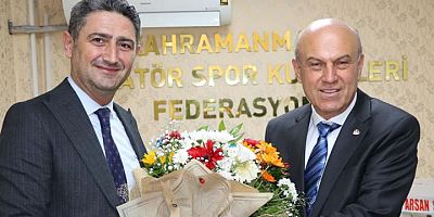 Amatör Spor Haftası'nda Gençlik ve Spor İl Müdürü Boz'dan Başkan Karaoğlan'a Ziyaret
