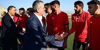 Başkan Güngör, sezonun ilk maçı öncesi  Kahramanmaraş İstiklalspor ile bir araya geldi
