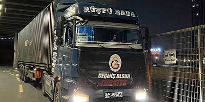 Galatasaray'ın, Bir yardım tırı daha Kahramanmaraş’a doğru yola çıktı