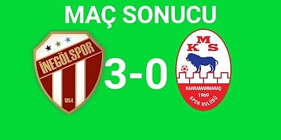 İnegölspor 3-0 Kahramanmaraşspor (Özet)
