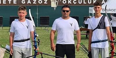Kahramanmaraş'lı okçular ve antrenör Milli Takım kampına katılmaya hak kazandı
