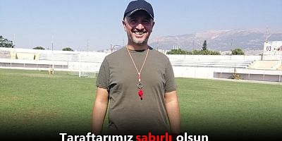 Kahramanmaraşspor Teknik Direktörü Sinan Yücer