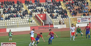 Kahramanmaraşspor 1-0 Kardemir Karabükspor maçtan kareler