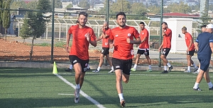 Kahramanmaraşspor'un Igdırspor maçı hazırlıklarından kareler
