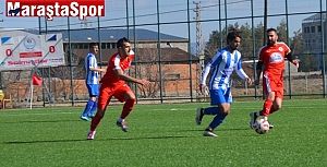Türkoğlu Belediyespor 1-1 Pazarcık Aksuspor maçtan kareler