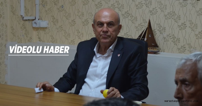 Başkan Ekrem Karaoğlan, 1. Amatör Lig gruplarına dair düşüncelerini paylaşırken, Kahramanmaraş'taki futbol sahalarının mevcut durumu hakkında bilgi verdi