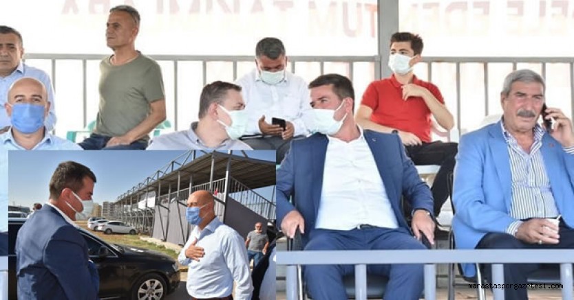 Başkan Osman Okumuş, Viranşehir'de takımını yanlız bırakmadı