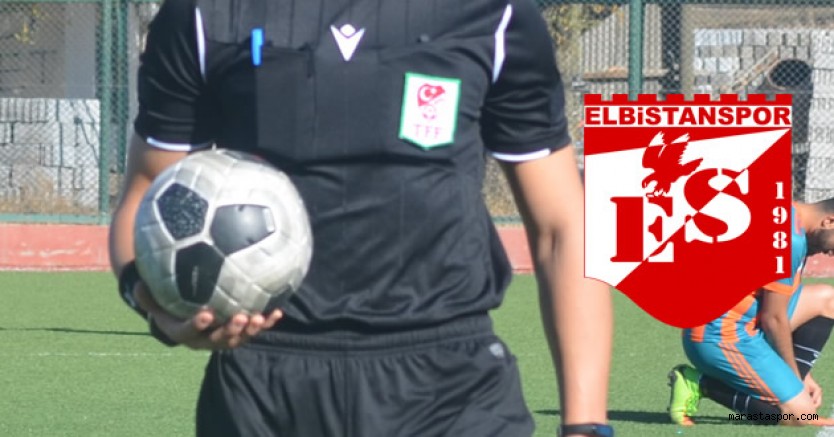 Elbistanspor, 12 Bingölspor maçının hakemleri açıklandı