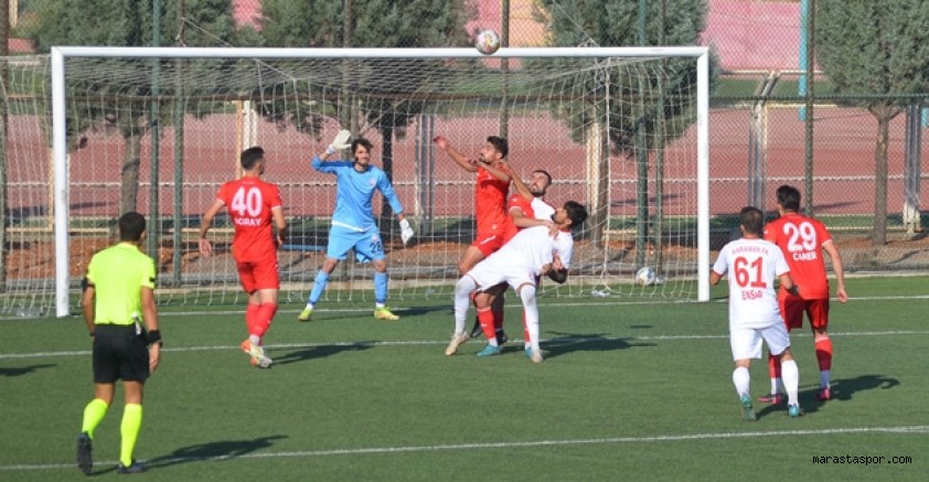 İki önemli pozisyonu kaçıran Kahramanmaraşspor'un, Karaman karşısında yediği gol
