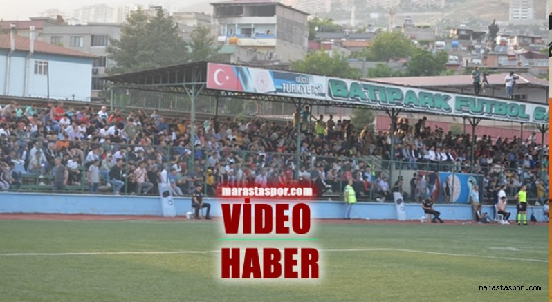 Kahramanmaraş BŞB Gençlikspor, ATC Maraşspor, maçında tribünler doldu