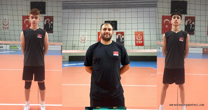 Kahramanmaraş'tan Milli Takımların Gelişim Kampına 1 antrenör ve 2 sporcu Katılım sağladı 