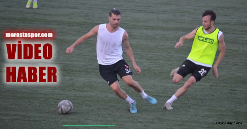 Kahramanmaraşspor, Batıpark'ta çift kale maç yaptı 