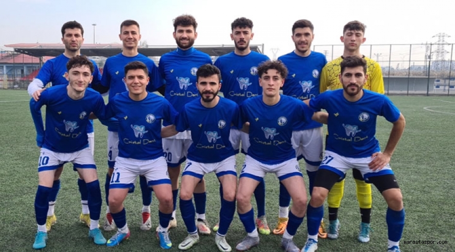 Koç Cristalspor, 4 kırmızı kartın çıktığı maçta Anadolu Gençlikspor'u mağlup etti