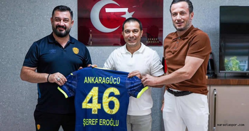 MKE Ankaragücü'nden Şeref Eroğlu'na Özel Hediye: 46 Numaralı Forma