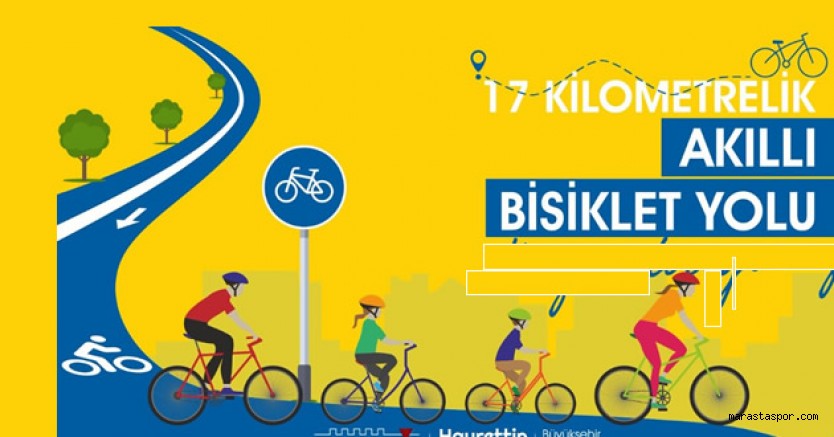 Şehre 17 Kilometrelik Akıllı Bisiklet Yolu Kazandırılacak