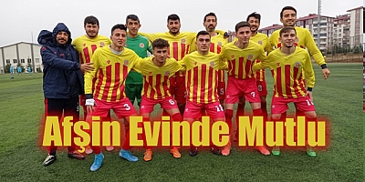 Afşin Belediyespor,  Arsan Sümerspor'u mağlup etti