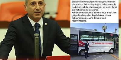 Ali Öztunç,  Kahramanmaraşspor’a da bir otobüs kazandıracağız
