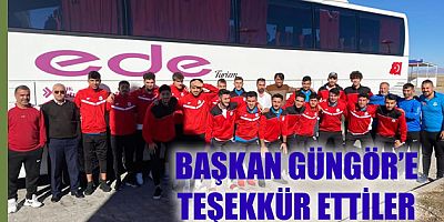 Andırın Yeşildağspor'a Büyükşehir ulaşım desteğini verdi