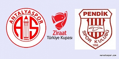 Antalyaspor - Pendikspor maçının karşılaşması