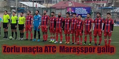 Atc Atletic Maraşspor, Çağlayanceritspor'u mağlup etti