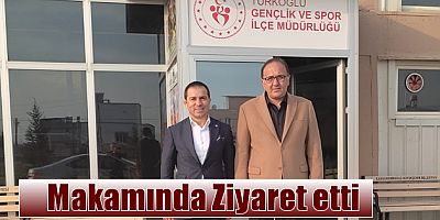 Başkan Eroğlu'dan, Hopur'a ziyaret