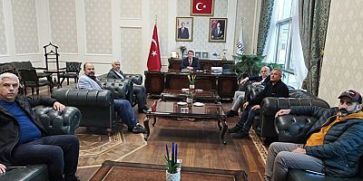 Başkan Osman Okumuş'a Kahramanmaraş Amatör Spor Klüpleri Federasyonu'ndan Önemli Ziyaret