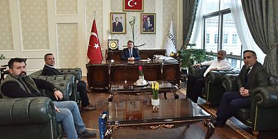 Başkan Osman Okumuş, Ceyhan ve Yönetimini ağırladı