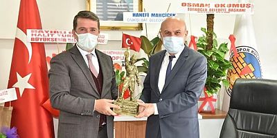 Ekrem Karaoğlan'a Başkan Osman Okumuş'tan Ziyaret