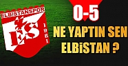 Elbistanspor 0-5 Elazizspor 