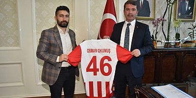 Elbistanspor'dan Başkan Osman Okumuş’a ziyaret