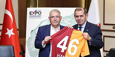Galatasaray Spor Kulübü’nden Başkan Mahçiçek’e teşekkür ziyareti