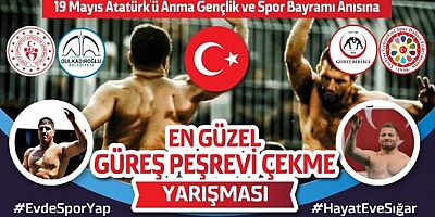 Güreş şehri Kahramanmaraş'tan Türkiye'de  bir ilk ''Peşrevi Çekme Yarışması