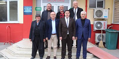 Hacı Ahmet Sivri, Kahramanmaraş Spor Kulüpleri Federasyonu'na Ziyarette Bulundu