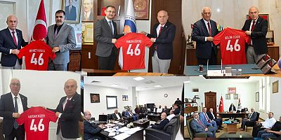 Kahramanmaraş Amatör Spor Kulüpleri Federasyonu'ndan Yeni Başkanlara Hayırlı Olsun Ziyareti