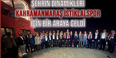 Kahramanmaraş İstiklalspor için lansman gecesi yapıldı 