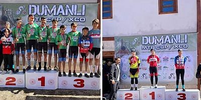Kahramanmaraş'lı Dağ Bisikleti Kupasında sporcularımız madalyalar ile döndü