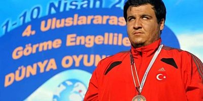 Kahramanmaraş'lı Görme   Engelli Sporcu Türkiye birincisi oldu