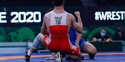 Kahramanmaraş'lı milli güreşçi  altın madalya için mücadele edecek