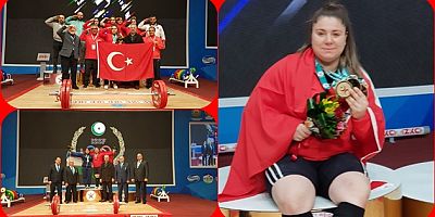 Kahramanmaraş'lı Milli Halterci 3 Altın Madalya Kazandı