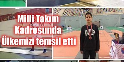 Kahramanmaraş'lı Milli sporcumuz Semih Akküncü, Selanik’te ülkemizi temsil etti