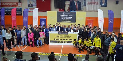 Kahramanmaraş'ta  Gençlik ve Spor Bakanlığı'dan 148 Amatör Spor kulübüne destek