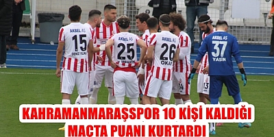 Kahramanmaraşspor 0-0 Sivas Belediyespor maç sonu özet