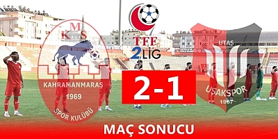 Kahramanmaraşspor -  Uşakspor maçı saat kaçta başlayacak?