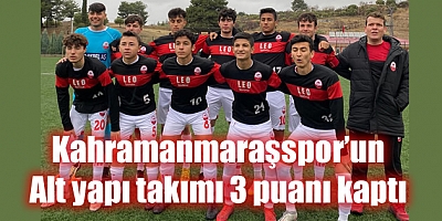Kahramanmaraşspor Amatör,  Edelerspor'u yenerek ilk galibiyetini aldı