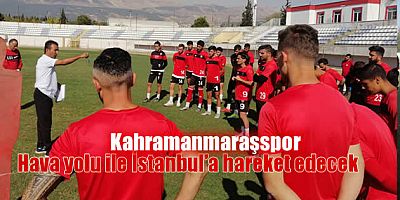 Kahramanmaraşspor, Ümraniyespor maçı hazırlıklarını tamamladı.