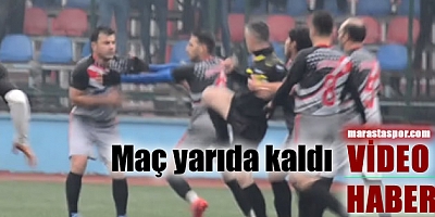 Kahramanşehirspor,  Amatör Spor Vefa maçı yarıda kaldı