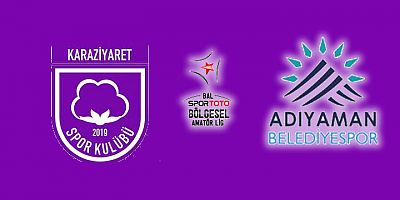 Karaziyaretspor 0-1 Adıyaman Belediyespor (Özet)
