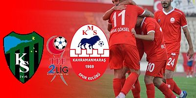 Kocaelispor - Kahramanmaraşspor maçını canlı nasıl izlerim