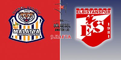 Malatya İdmanyurduspor 1-1 Elbistanspor ÖZET